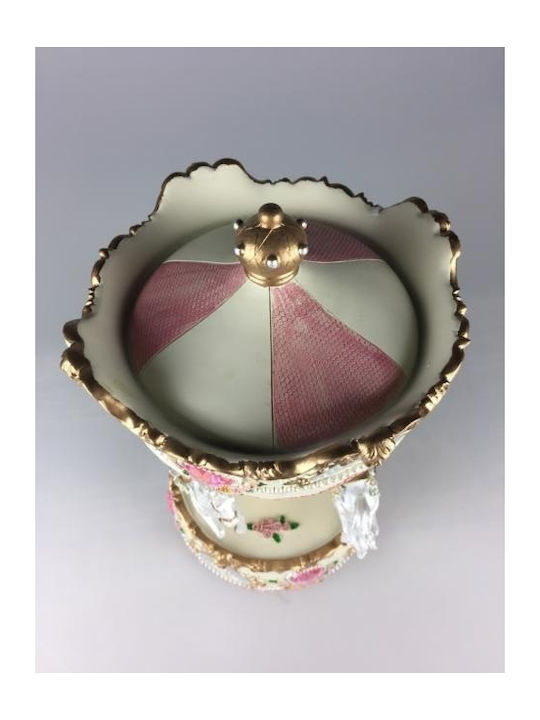 TS Collection Pink Carousel with Music & Movement