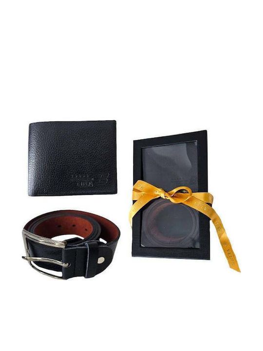 Set Portofel bărbătesc Negru