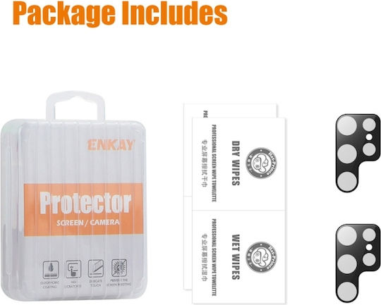 Camera Protection Membrane Black for the Samsung Galaxy S25 Ultra 5G