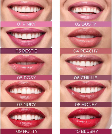 Eveline Long Lasting Liquid Lipstick 01 Pinky 4ml