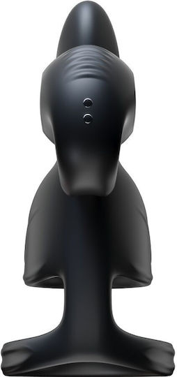 Snail Vibe Jovi Couples Cock Ring Remote Control Black