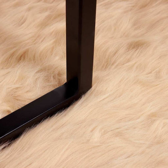 vidaXL Tafalla 200x280cm Τζακιού Δερμάτινο Μπεζ vidaXL Tafalla 200x280cm Τζακιού Δερμάτινο Μπεζ