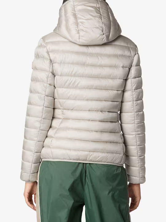 Save The Duck Alexis Μπουφάν Rainy Beige