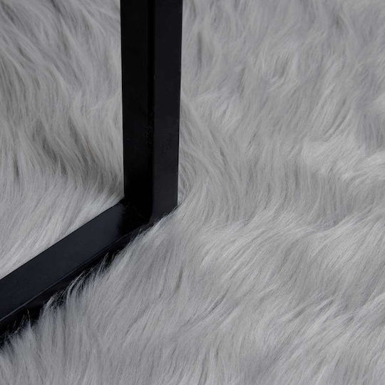 vidaXL Fireplace Gray