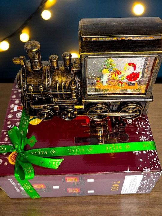 Crăciun Glob de Zăpadă Iluminată 18x23cm 1buc