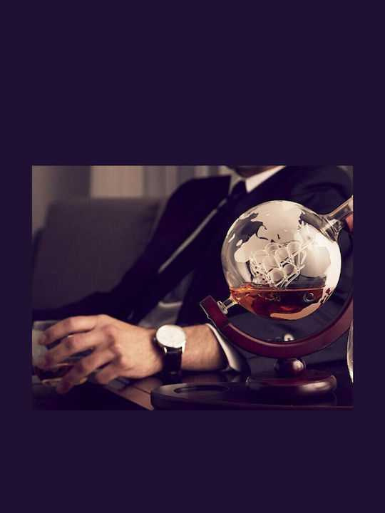 Velve Sticlă Carafă de Servire cu Dop și Pahare 850ml 1buc