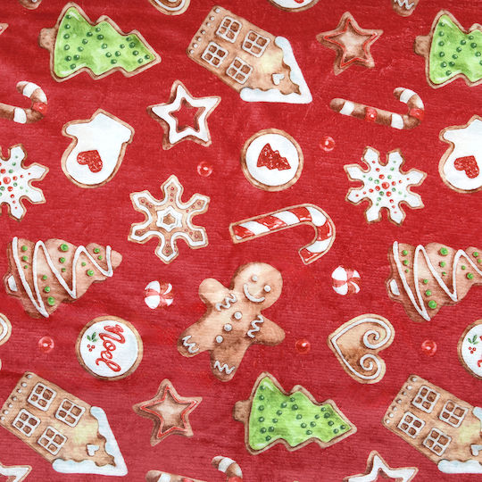 S-f Hohoho Decke Fleece Couch 130x160cm Multicolore