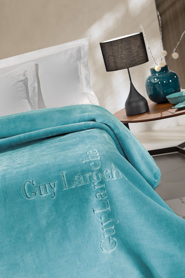 Guy Laroche Logo Super Double 220x240cm Petrol