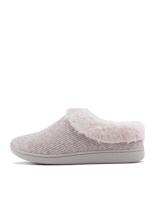 Winter Women's Slippers Beige