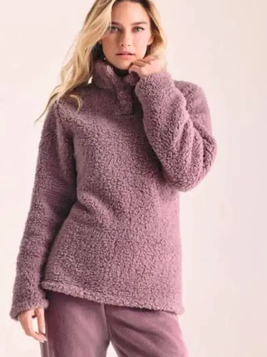 Infiore Winter Damen Pyjama-Set Lila