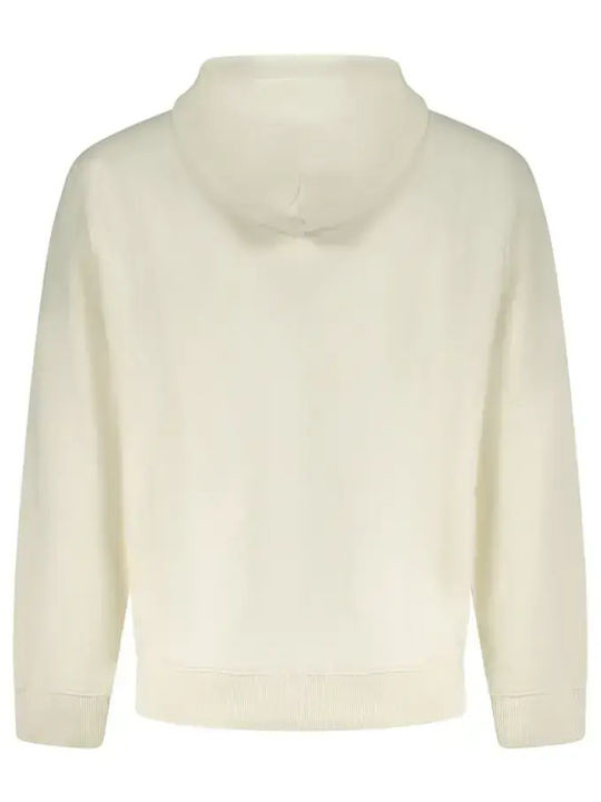 Sweatshirt mit Kapuze Ecru