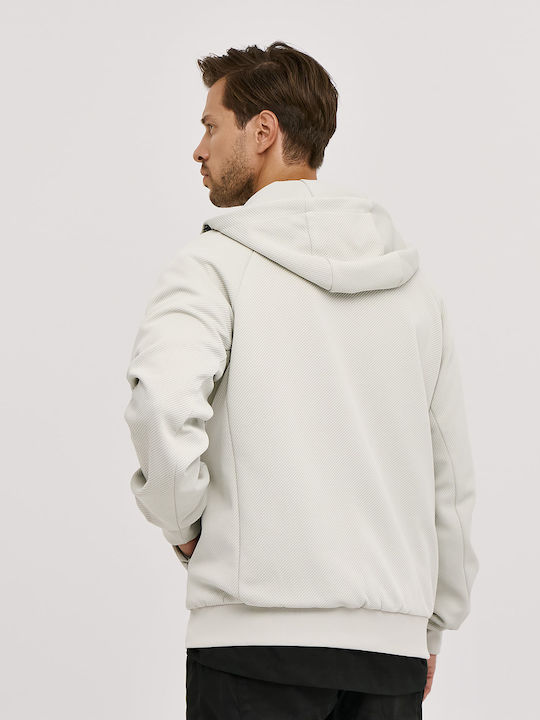 Sweatshirt mit Kapuze Ice Grey