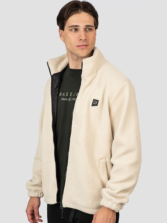 Men's Fleece Jacket White