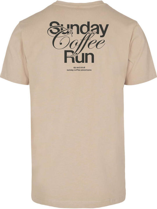 Sunday Coffee Run Tee Sand Sunday Coffee Run Tee Sand