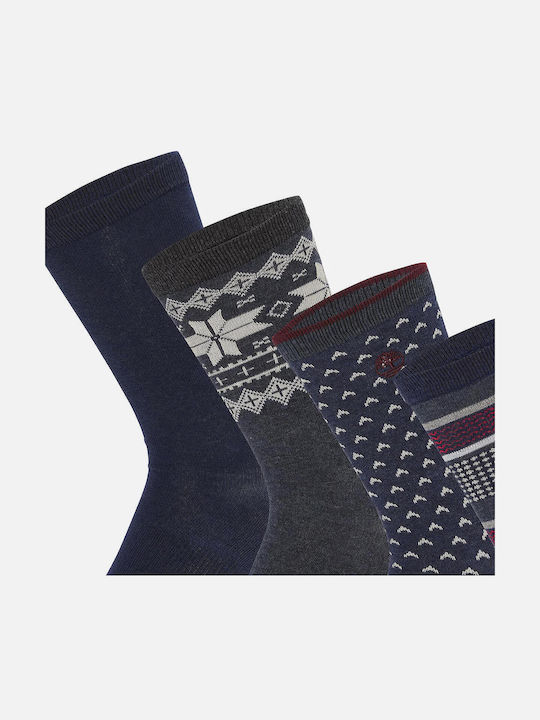 Timberland Herren Socken Blue 6Pack