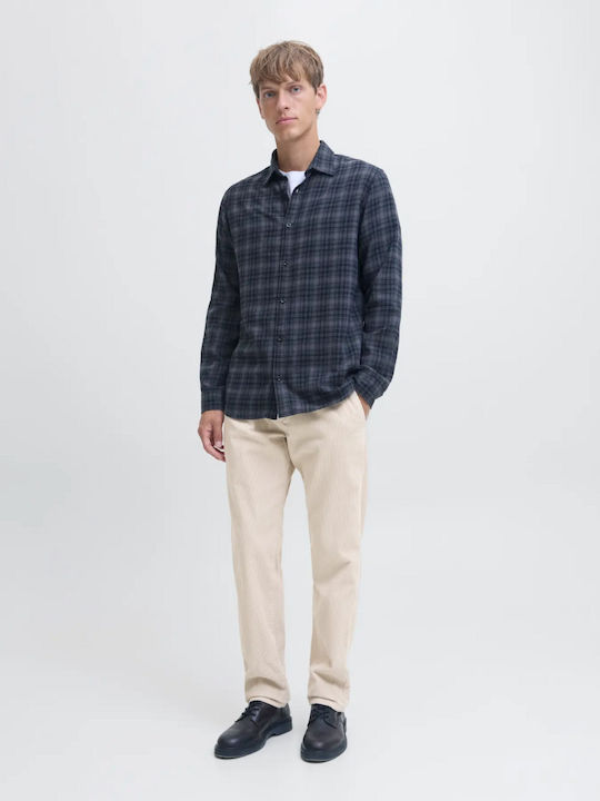 Jrebkenni Trousers in Relaxed Fit Beige