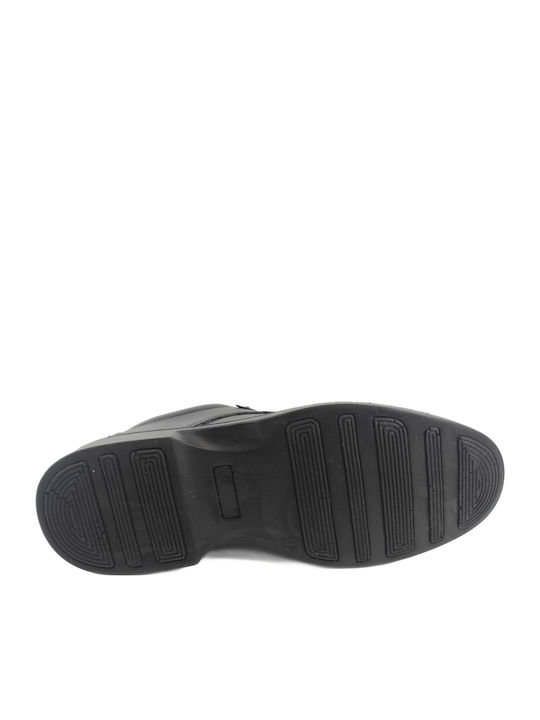 Roberto Rossi Leder Herren Freizeitschuhe Schwarz