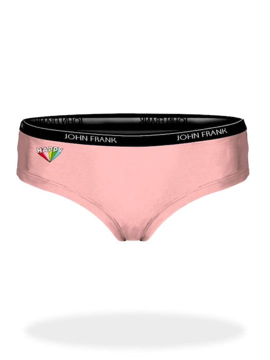 Good Vibes Βαμβακερά Women's Slip 3Pack Pink/Blue