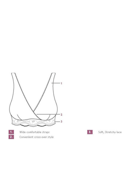 Carriwell Organic Maternity & Nursing Bra Wrapped Beige