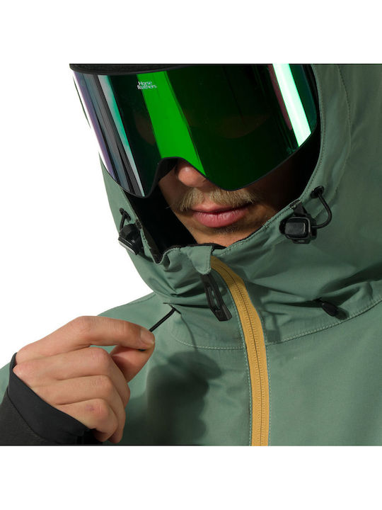 Horsefeathers Men's Ski & Snowboard Jacket Green OM327D