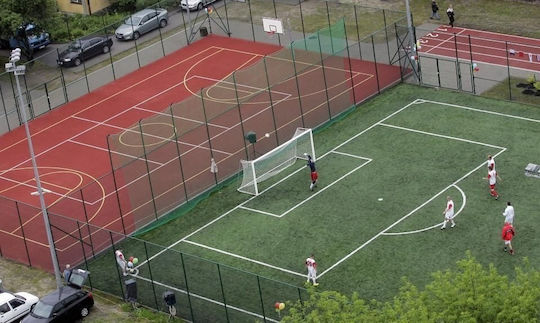 Yakimasport Soccer Net 500x200cm