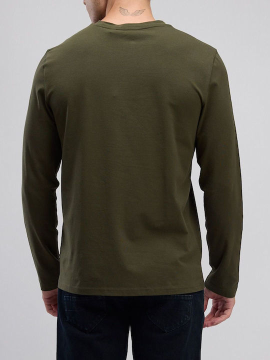 Μπλούζα Μακρυμάνικη Dark Green