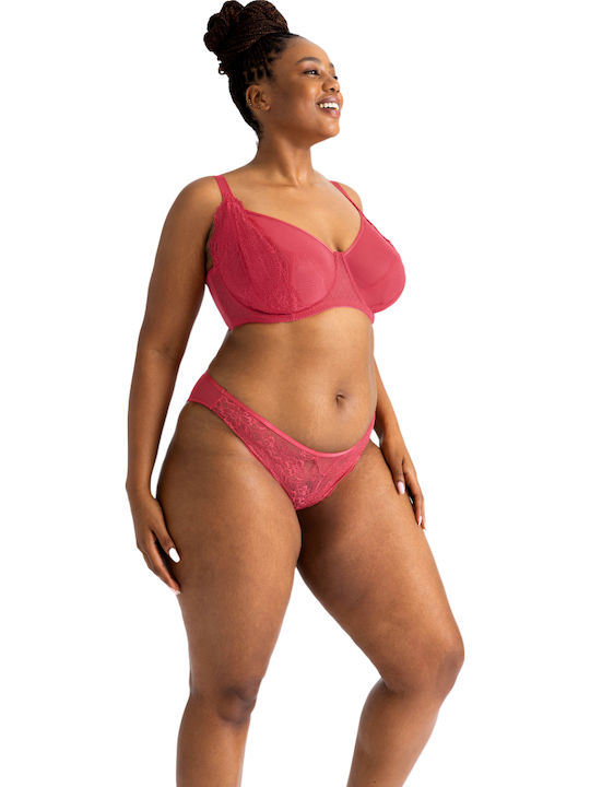 Dorina Saylor Red Brazilian Lace