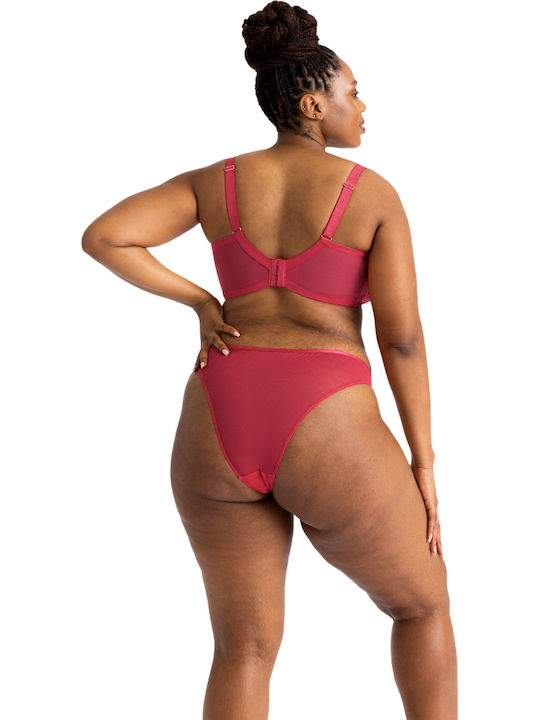 Dorina Saylor Red Brazilian Lace