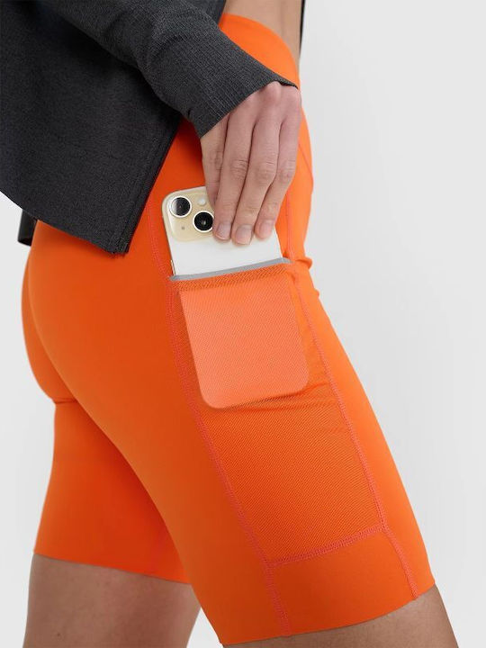 4F Functional Women's Cycling Pants Orange 4F