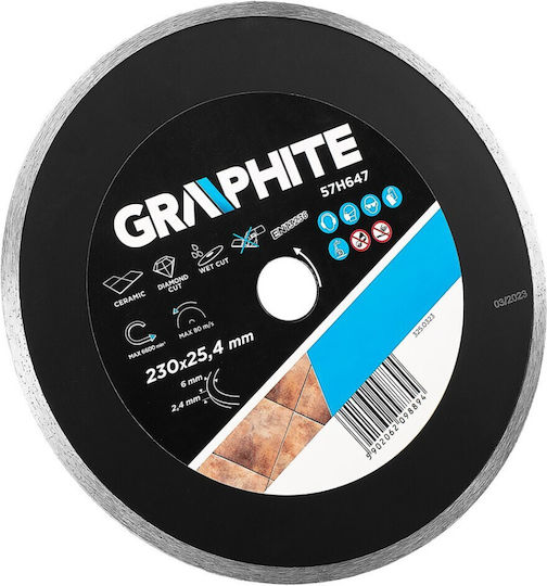 Graphite Cutting Disc Construction Materials Hole Diameter 230mm 1pcs