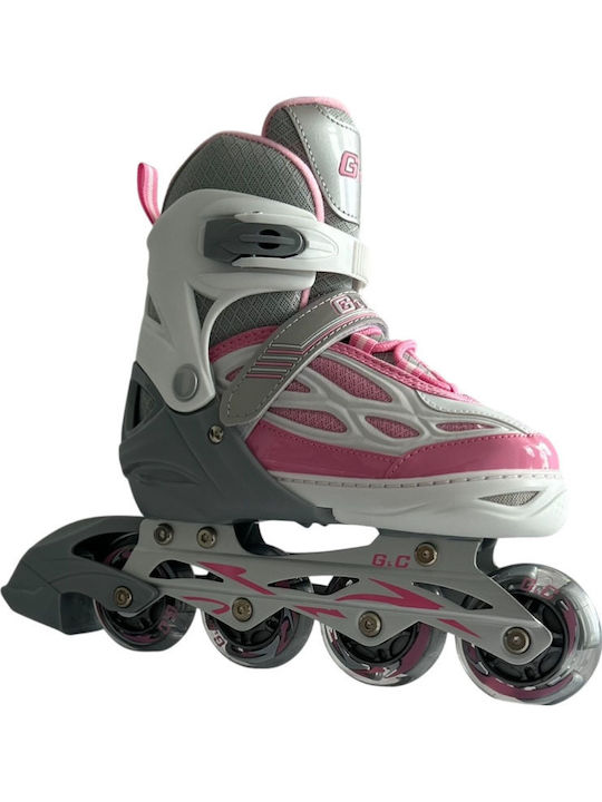 Grass & Co Inline Αυξομειούμενα Rollers Γκρι Παιδικά