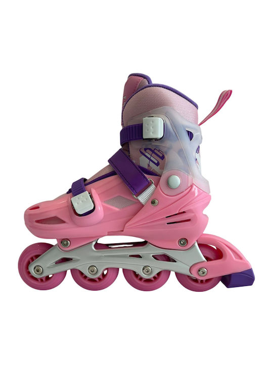 Grass & Co Inline / Quad Einstellbar Rollers Rosa Erwachsene/Kinder