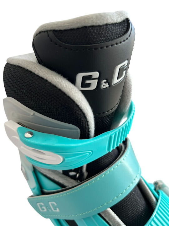 Grass & Co Kids Adjustable Inline / Quad Rollers Blue