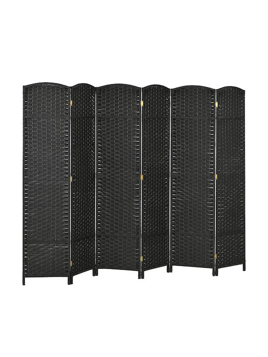 HomCom Διακοσμητικό Παραβάν Μεταλλικό 240x170cm