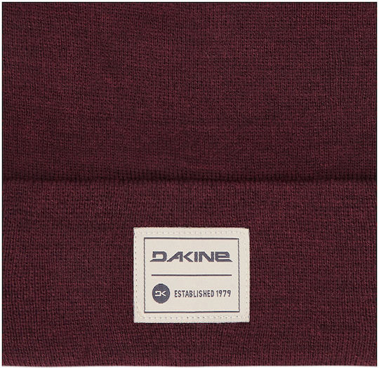 Beanie Unisex Beanie Gestrickt in Burgundisch Farbe