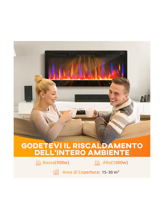 HomCom Ηλεκτρικό Τζάκι 1800W HomCom Ηλεκτρικό Τζάκι 1800W