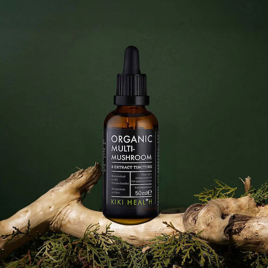 Kiki Health Βάμμα Organic Multi-Mushroom 8 Extract Blend Tincture 50ml