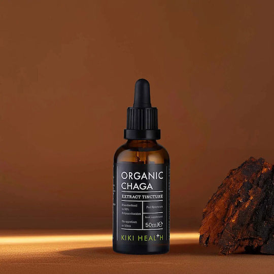 Kiki Health Tincture Organic Chaga Extract Tincture 50ml