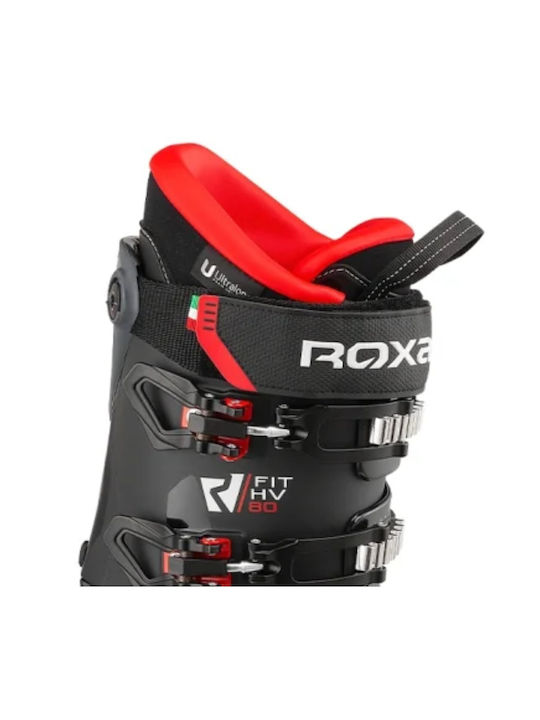 Roxa R Fit Unisex Μπότες Σκι Μαύρο-κόκκινο