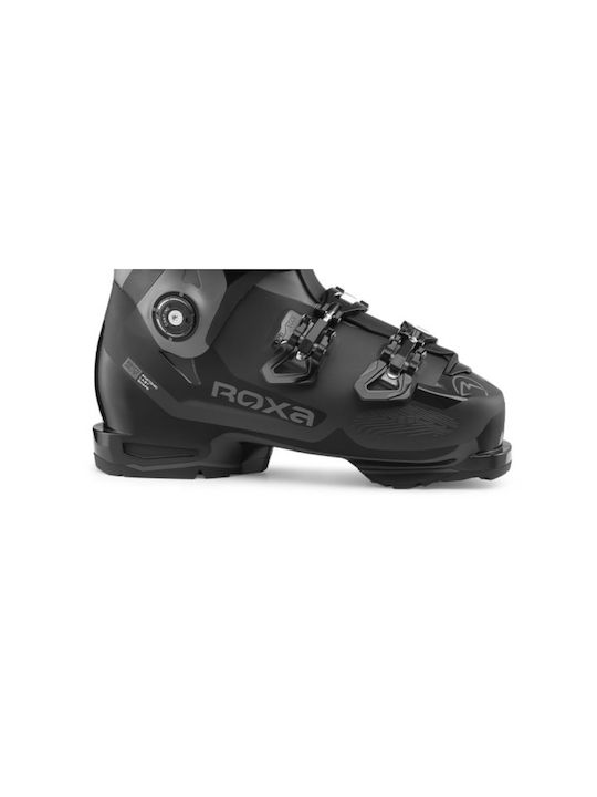 Roxa R Fit Unisex Μπότες Σκι Μαύρο-ανθρακί