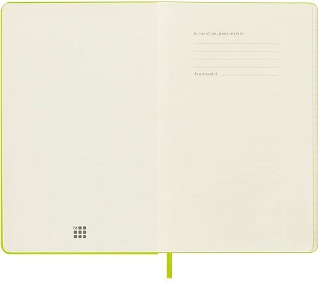 Moleskine Classic Collection Σημειωματάριο Bullet Ριγέ με Σκληρό Εξώφυλλο και Στυλοθήκη Κίτρινο