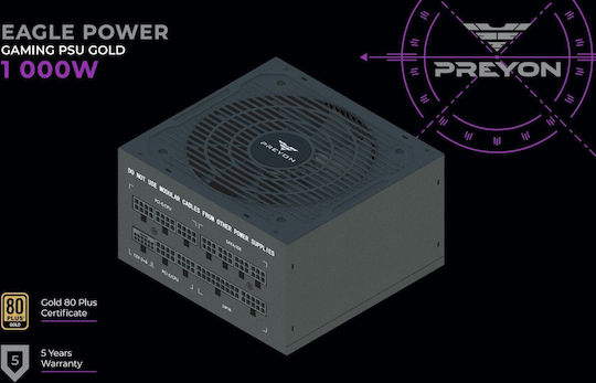 Preyon Nest Meshy+ Gaming Midi-Turm Computergehäuse mit Seitenfenster Schwarz