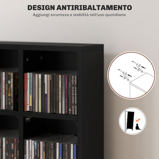 HomCom Επιδαπέδια Θήκη 456 CD 89x20x130.5cm