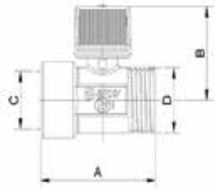 Arco Wasserhahn / Schalter 1/2"x1/2"