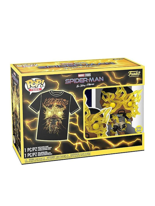 Funko Pop! Tees Filme: Spider-Man - Electro (S) - Standard (S) Leuchtet im Dunkeln