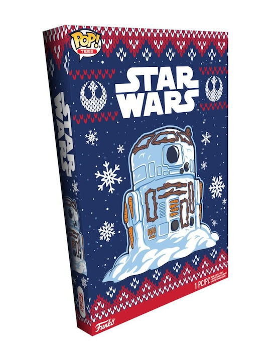 Funko Поп! Tees Филми: Star Wars - R2-D2 Snowman (S) - Фигурка Фънко Снежен човек (С)