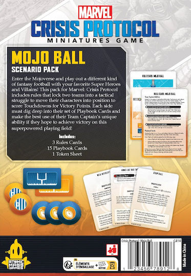 Marvel Crisis Protocol Mojo Ball Szenario Pack