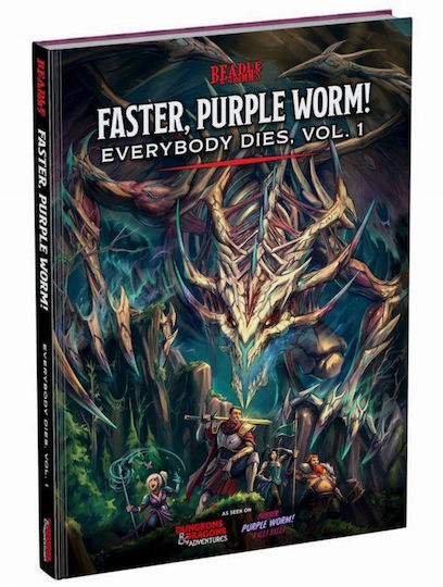 Dungeons & Dragons Adventure Book Faster Purple Worm