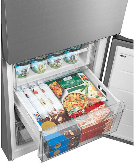Midea 442лт В201xШ59.5xД67см. Inox MDRB600MIC46P