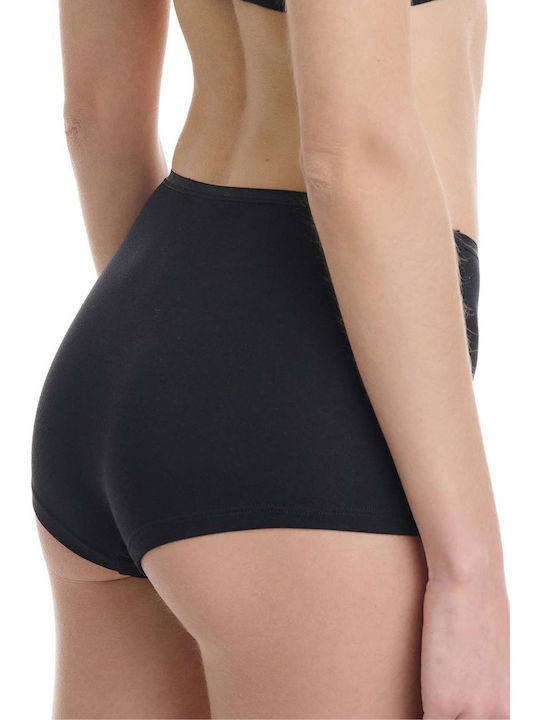 Bamboo Γυναικεία Boxer 2Pack Μαύρο